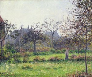 Sol de la mañana, otoño, Eragny, 1897